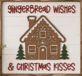 Framed Christmas Sign Workshop - October 21st