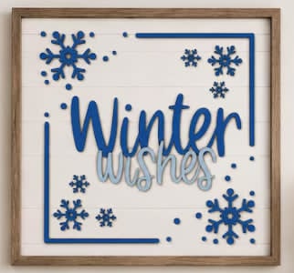 Framed Christmas Sign Workshop - October 21st