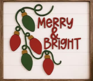 Framed Christmas Sign Workshop - October 21st