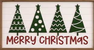 Framed Christmas Sign Workshop - October 21st