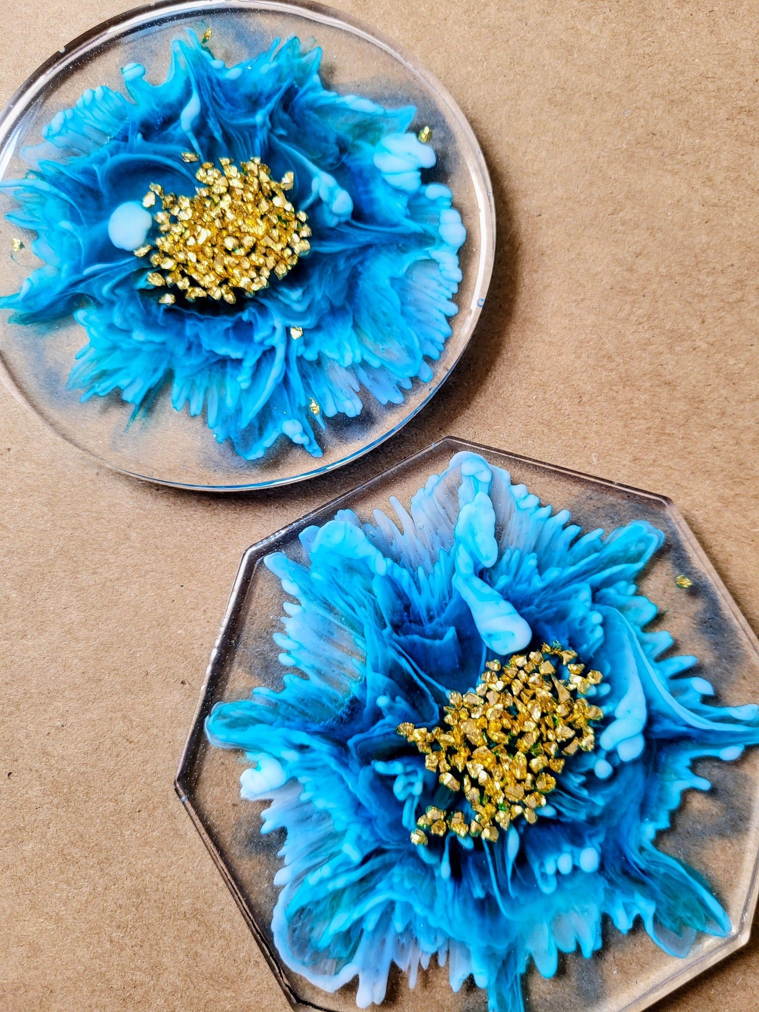 Epoxy Coasters - Playing with Colours - June 16th