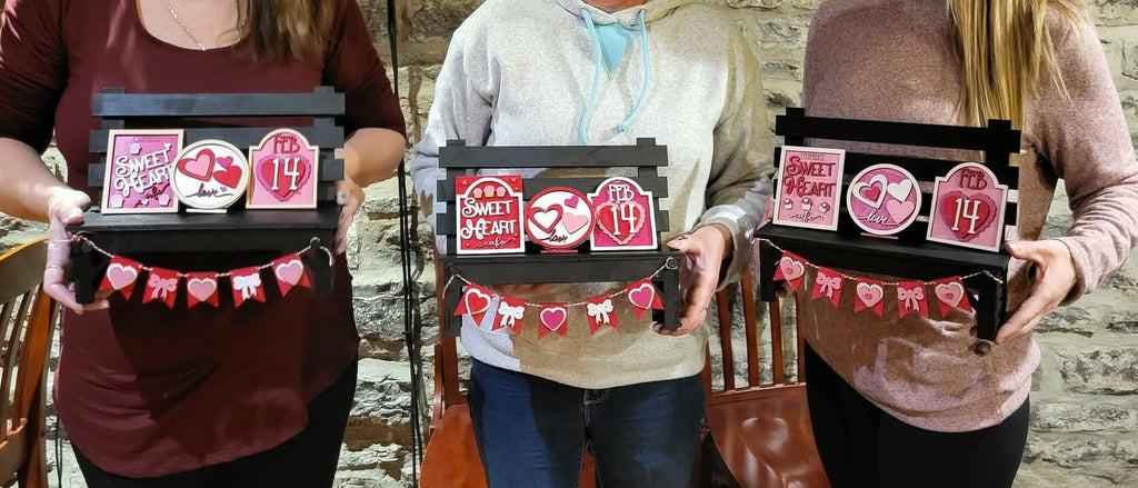 Bench & Sign Sets - Mini Interchangeable