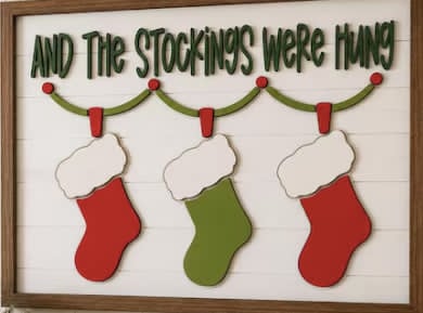 Framed Christmas Sign Workshop - October 21st