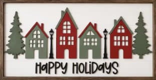 Framed Christmas Sign Workshop - October 21st