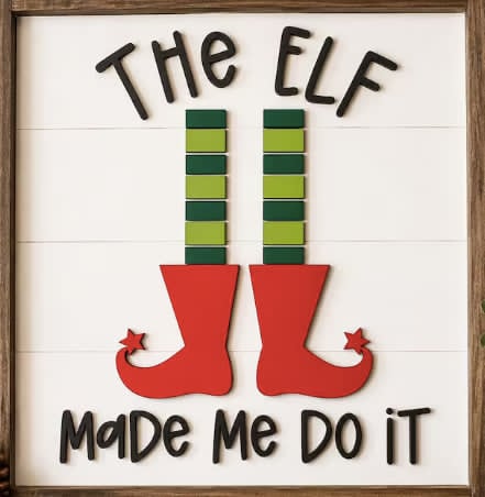 Framed Christmas Sign Workshop - October 21st