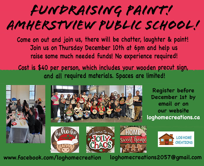 Kingston Fundraising Paint - Amherstview Public School - OPEN TO THE PUBLIC! - December 10th