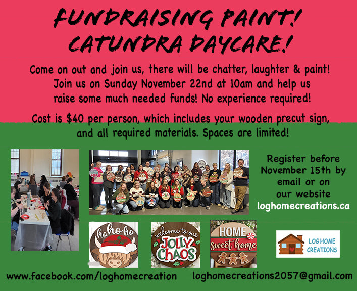 Belleville Fundraising Paint - Catundra Daycare - OPEN TO THE PUBLIC - November 22nd