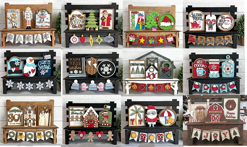 Christmas Countdown & Interchangeable Bench Set Paint Event - November 1st