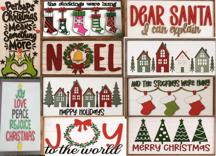 Framed Christmas Sign Workshop - October 21st