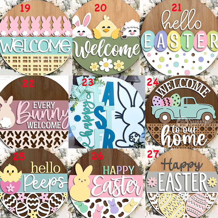 Spring - Blank DIY Wooden Signs