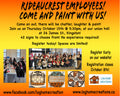 Private Corporate Paint Event - Rideaucrest - October 15th