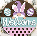 Easter - Blank DIY Round Sign Kits