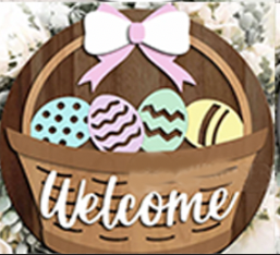 Easter - Blank DIY Round Sign Kits