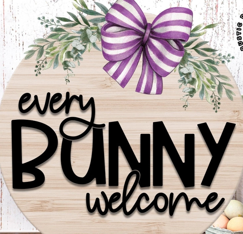 Easter - Blank DIY Round Sign Kits