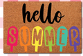 Creative Door Mat Painting - June 10th