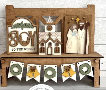 Bench & Sign Sets - Mini Interchangeable
