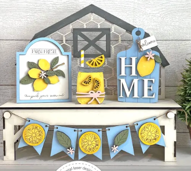 Bench & Sign Sets - Mini Interchangeable