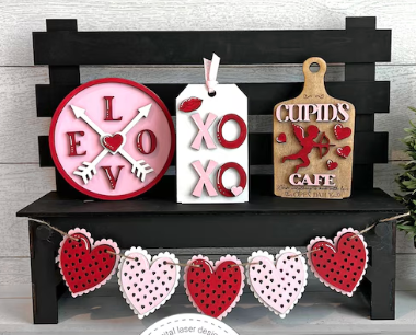 Bench & Sign Sets - Mini Interchangeable
