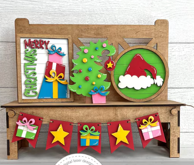 Bench & Sign Sets - Mini Interchangeable