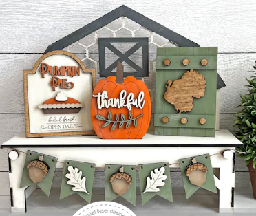 Bench & Sign Sets - Mini Interchangeable