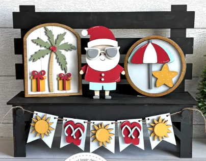 Bench & Sign Sets - Mini Interchangeable