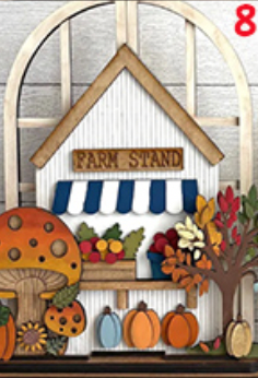 Fall & Halloween Shelf Sitters & Porch Boards - Thursday October 8th