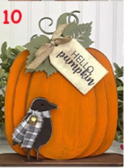 Fall & Halloween Shelf Sitters & Porch Boards - Thursday October 8th