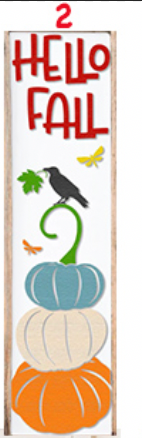 Fall & Halloween Shelf Sitters & Porch Boards - Thursday October 8th