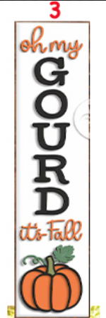 Fall & Halloween Shelf Sitters & Porch Boards - Thursday October 8th
