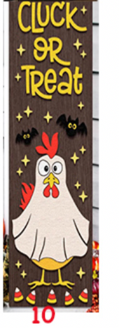 Fall & Halloween Shelf Sitters & Porch Boards - Thursday October 8th