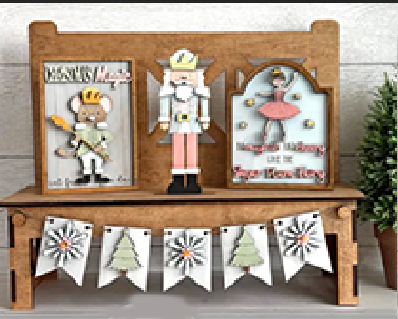 Christmas Countdown & Interchangeable Bench Set Paint Event - November 1st