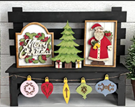 Christmas Countdown & Interchangeable Bench Set Paint Event - November 1st