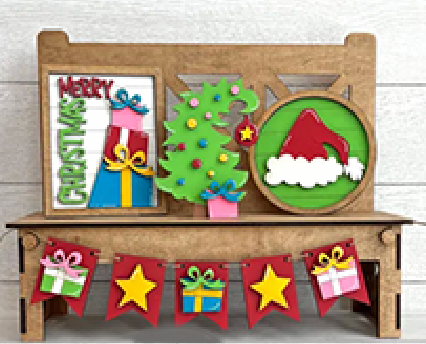 Christmas Countdown & Interchangeable Bench Set Paint Event - November 1st