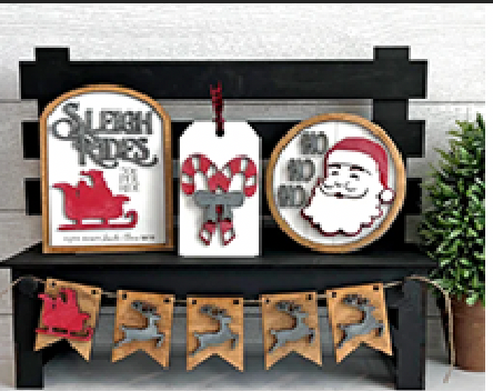 Christmas Countdown & Interchangeable Bench Set Paint Event - November 1st