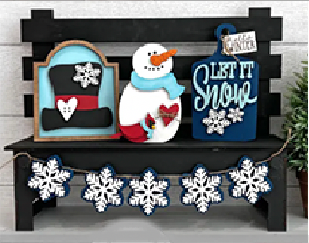 Christmas Countdown & Interchangeable Bench Set Paint Event - November 1st