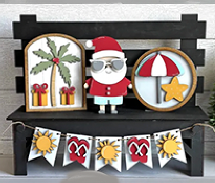 Christmas Countdown & Interchangeable Bench Set Paint Event - November 1st