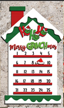 Christmas Countdown & Interchangeable Bench Set Paint Event - November 1st