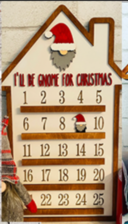 Christmas Countdown & Interchangeable Bench Set Paint Event - November 1st