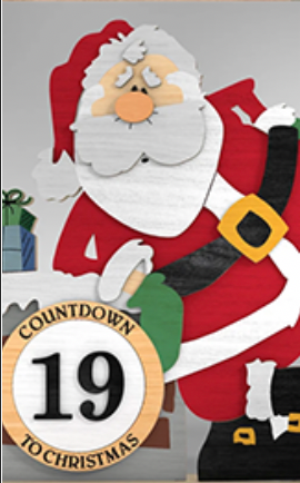Christmas Countdown & Interchangeable Bench Set Paint Event - November 1st