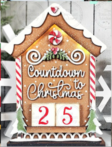 Christmas Countdown & Interchangeable Bench Set Paint Event - November 1st
