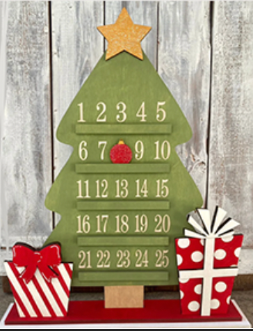 Christmas Countdown & Interchangeable Bench Set Paint Event - November 1st