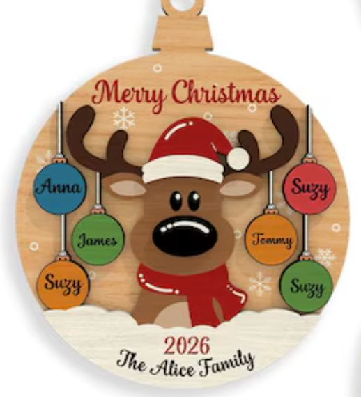 Christmas Ornaments & Pizza Workshop - November 4th