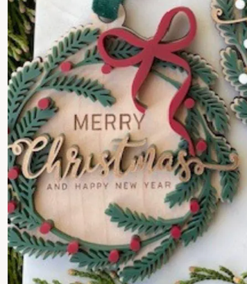 Christmas Ornaments & Pizza Workshop - November 4th