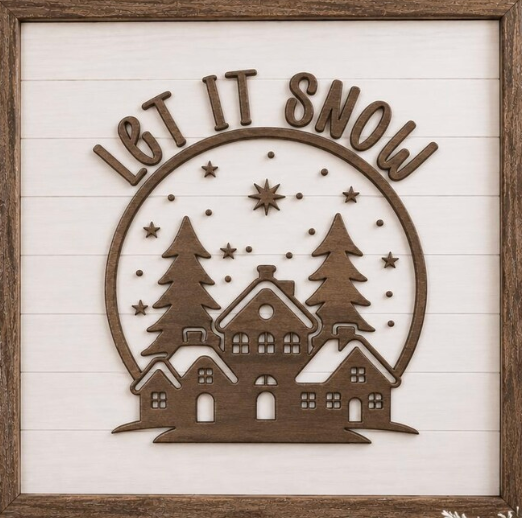 Framed Christmas Sign Workshop - October 21st