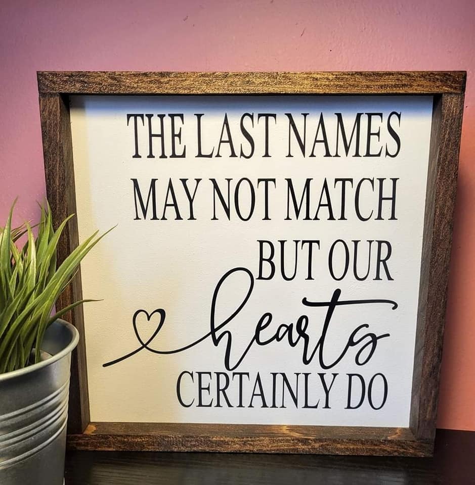 Custom Framed Signs - TO ORDER