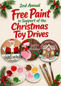 2nd ANNUAL TOY DRIVE CHRISTMAS PAINT EVENT - Loaf 'N Ale, Kingston - December 1st - SOLD OUT