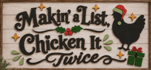 Framed Christmas Sign Workshop - October 21st