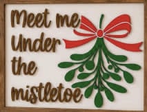 Framed Christmas Sign Workshop - October 21st