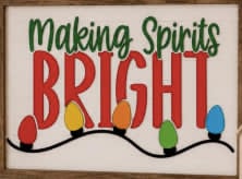 Framed Christmas Sign Workshop - October 21st