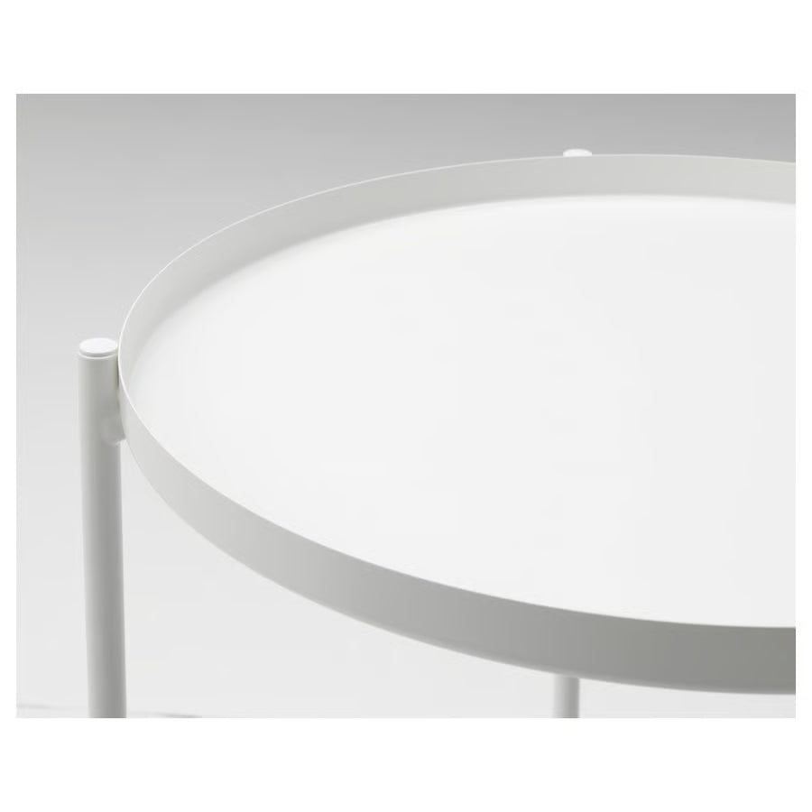 Epoxy Top Metal Tray Table - PRIVATE EVENT - July 24th